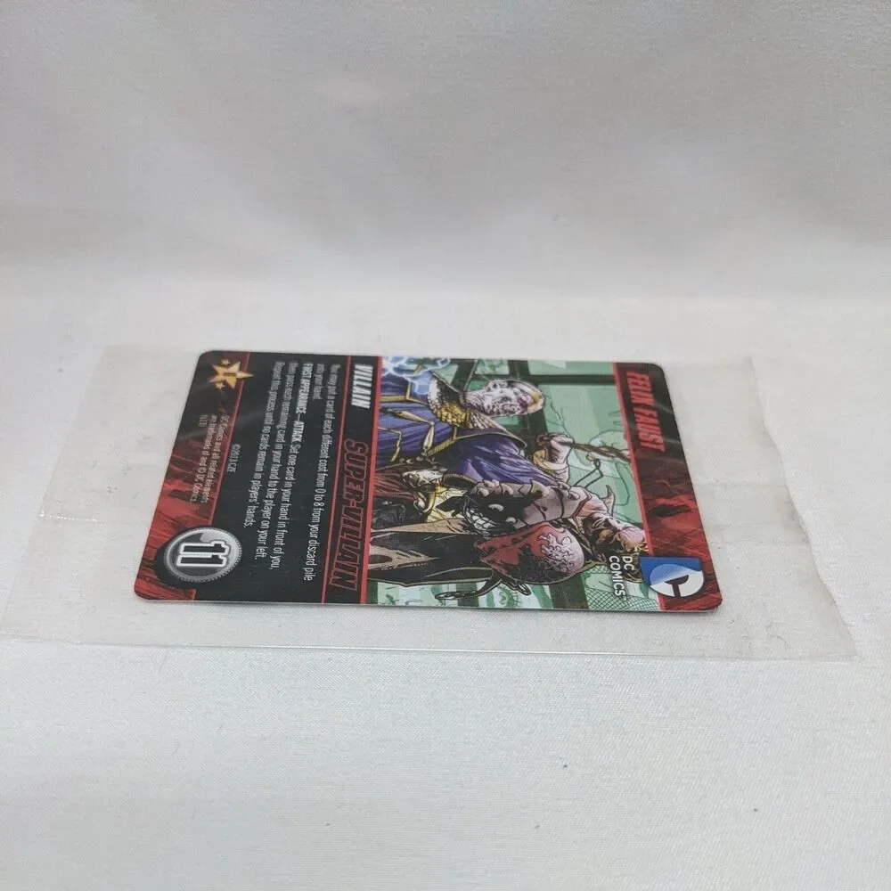DC Comics Deck Building Felix Faust Promo Super-Villain Card